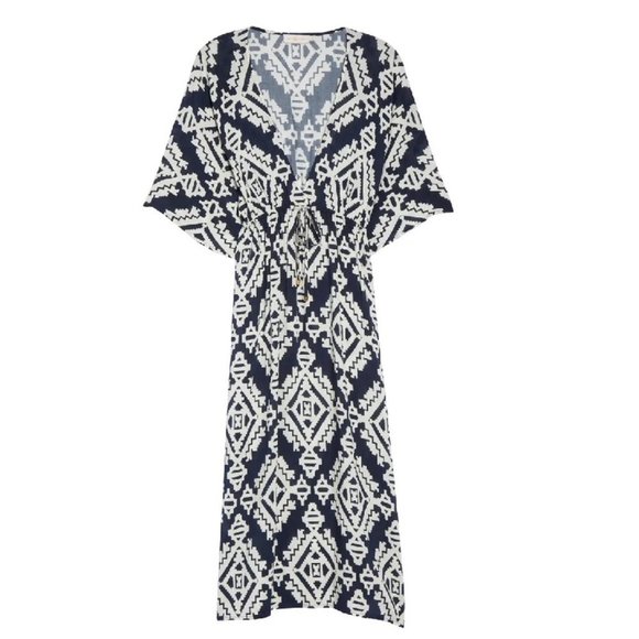 Tory Burch Tapestry Geo Beach Dress - Picture 4 of 4